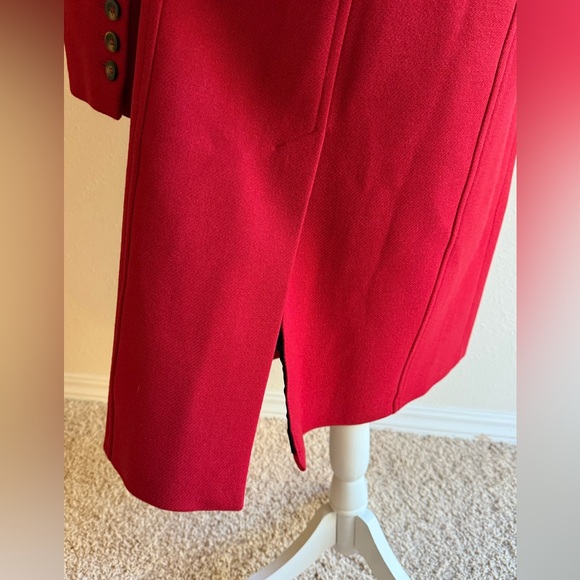 BODEN RED WOOL BLEND COAT | sz US 14 | LIKE NEW - Picture 9 of 16